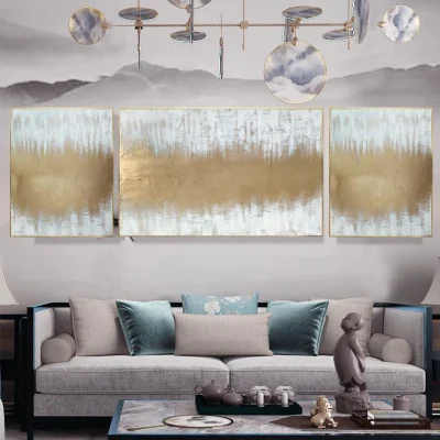  Modern Handmade Art Canvas Wall stampe Posters Hotel Camere telaio Pittura astratta ad olio