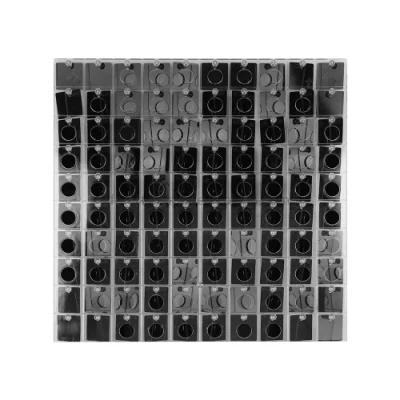 Party Supply Mirror Champagne Gold Square Sequin Shimmer Wall sfondo Pannelli decorazioni delle feste