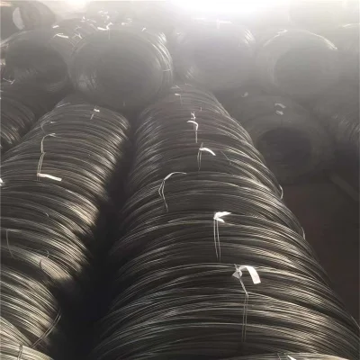 Molla ad alto tenore di carbonio Listino prezzi Produttore filo in acciaio nero a razze 0,32 mm