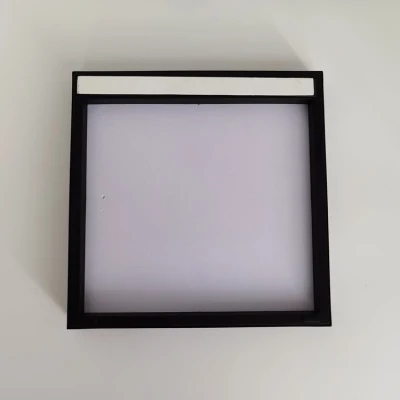 CORNICE fotografica IN plastica adesiva nera DA parete 20X20 20X30