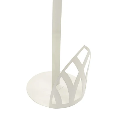 Nuovo design ferro da stiro metallo cucina stoccaggio carta tissue rack piano tavolo Supporto per rotolo di tovagliolo in piedi