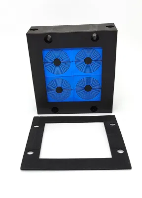 Telaio di ingresso cavi armadio alimentatore per automazione Svlec combinato con Guarnizioni in due metà con diametro filo grande
