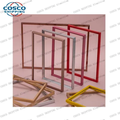 Cornice per profilati in alluminio OEM con anodizzazione a colori (ISO9001: Certificazione 2015 e RoHS) Personalizzazione di base