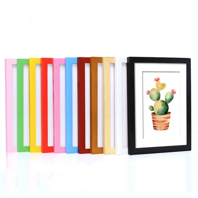 Solid Wood Large Wall Photo Frame può essere personalizzato 0699