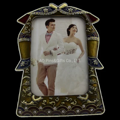 Vendita all&prime;ingrosso Natale Logo Natale regali metallo Picture Photo Frame (50)