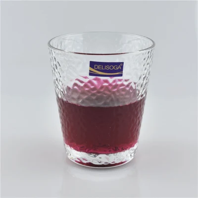 Bicchiere da succo di frutta New Design Gold Rim Liquor Shot Whisky Wine Glas
