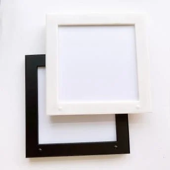Cornice da 8X8inch Border Design Showcase Full Photo Black White resina