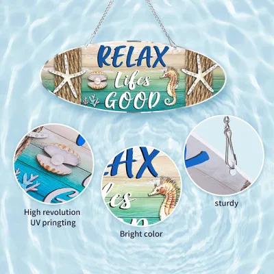 Decorazioni in mare sospeso decorazione a parete Starfish tema Spiaggia decorazione a parete Per arredamento domestico