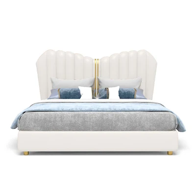 Casa Mobili personalizzato Queen King Size Oak Wood Beach House Camera da letto letto con letto in legno
