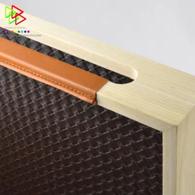 Vassoi di servizio di legno di stoccaggio Homev decorativo Hot Selling