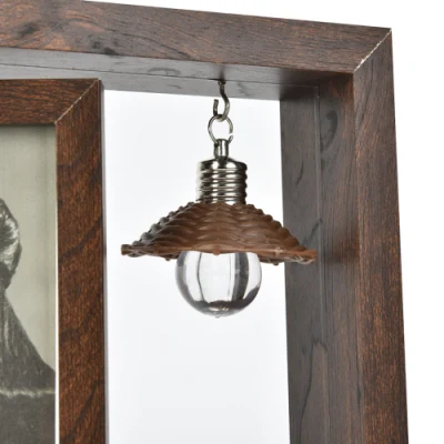 Cornice fotografica di lusso per foto singole 4X6 con luce