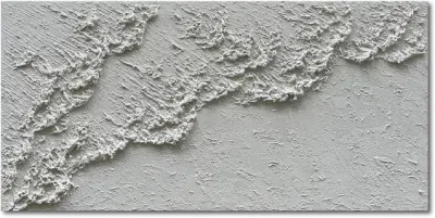 Pittura 3D artigianale moderna di pittura di parete decorativa di textured dipinta a mano