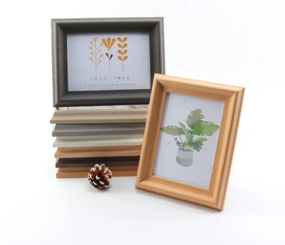 A3 decorazione nera grande legno moderno Shadow Box Poster immagine Cornice fotografica