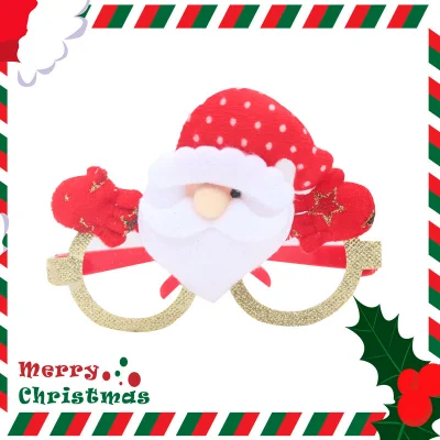 Natale Occhiali da decorazione Bambini Snowman telaio in occhiali