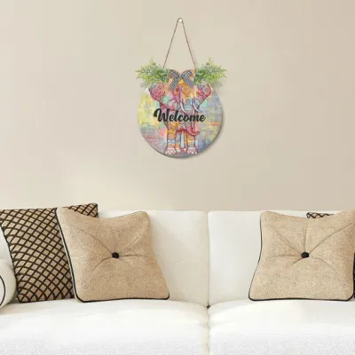 Placca decorativa Portch Wreath per il riscaldamento domestico
