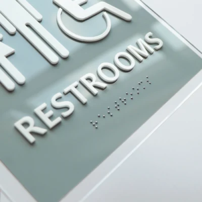 Personalizzato moderno segno Casa numero porta Via Indirizzo effetto vetro Placca acrilica