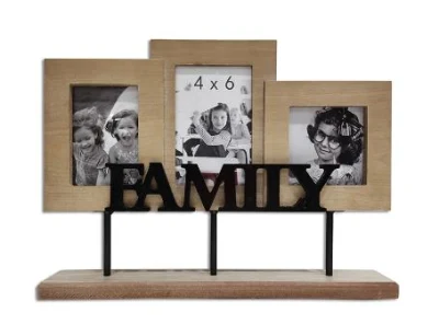 Nuova cornice fotografica MDF da collage per decorazione domestica per la famiglia Arredamento Casa tavolo impostazione &amp; Famiglia cornice fotografica
