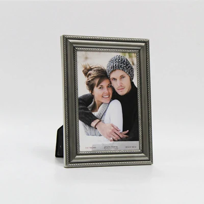 Ornament rettangolare elegante arredo casa antico Promotional dono metallo foto Telaio