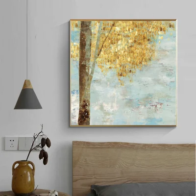 Factory Wholesale Abstract PS Frame Canvas Painting Custom Wall Art Per l&prime;arredamento della camera
