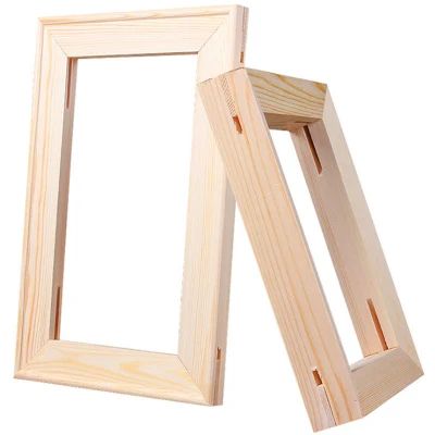 Cornice fotografica personalizzata a forma quadrata a forma rotonda Canvas