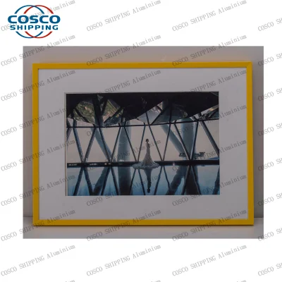 Cornice per profilati in alluminio OEM con anodizzazione a colori (ISO9001: Certificazione 2015 e RoHS) Personalizzazione di base