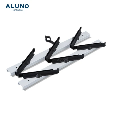 Alluminio esterno alluminio Louvered esterno vetro finestra otturatore giardino plastica Profilati in jalousie con lame e telaio a feritoia