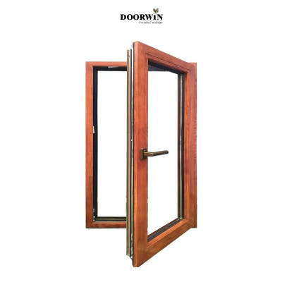 Filippine vetro legno solido Tilt Turrn finestra legno Windows Whoale Design di profilati ALUMIN personalizzati