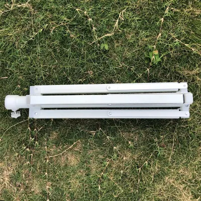 Ferro regolabile pieghevole/metallo Croce bianca Grande Sole Spiaggia Parasol/Umbrella all&prime;aperto Base/supporto