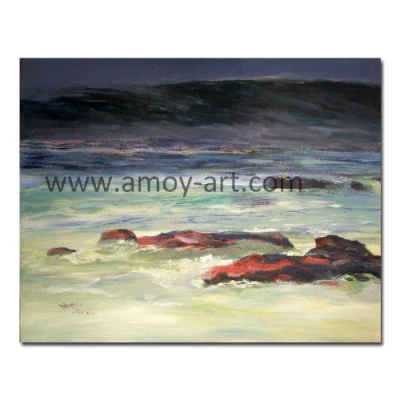 Dipinto a olio di Seape Canvas artigianale per decorazione a parete