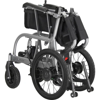 Sedia a rotelle elettrica di alta qualità con struttura in lega di alluminio e batteria rimovibile Per Disable People (Disabilita persone