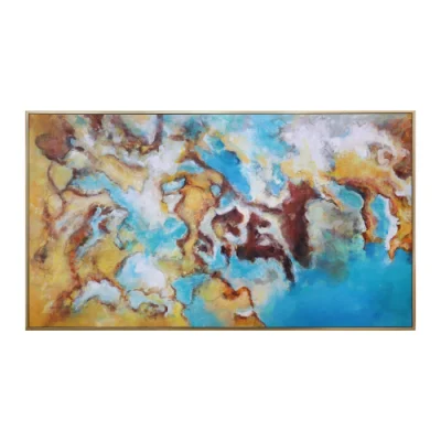 Arte desiderosa 100% dipinto a mano grande tela Art Hotel Ristorante decorazione Pitture di tela astratta di arte della parete