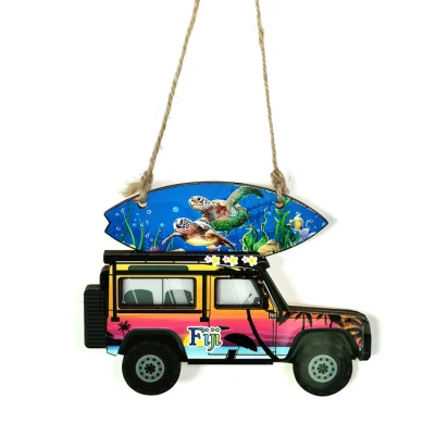 Forma personalizzata Beach House Hawaii Summer Tropical Wall decor MDF Segno