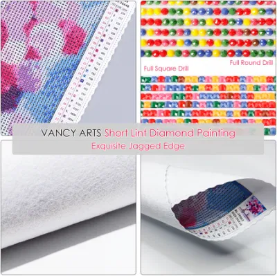 Hot Selling Kit di pittura Diamante Short Lint Canvas Wall Art Trapano completo per arredamento domestico
