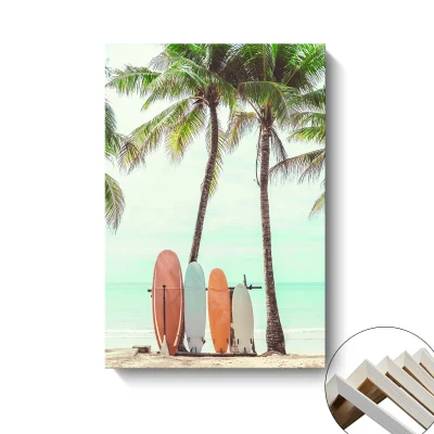 Drop-Shipping Room decorazione Paesaggio Spiaggia tela Stampa moderna Wall Art