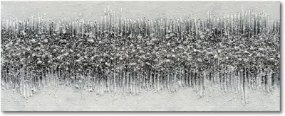 Pittura astratta 3D con trama dipinta a mano