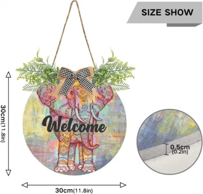 Placca decorativa Portch Wreath per il riscaldamento domestico