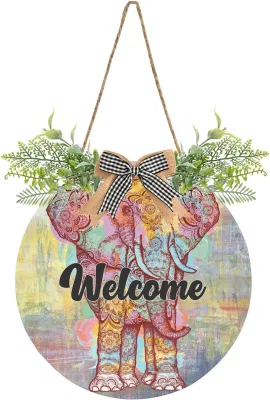 Placca decorativa Portch Wreath per il riscaldamento domestico