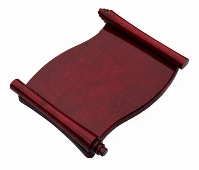 Rosewood High Gloss piano Finish legno Scroll Wall Premi targa