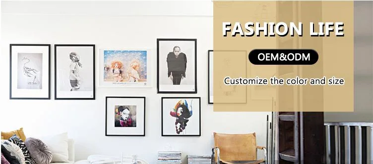 Wholesale Mirror Frame PS Poster Frames MDF Large Sizes Wall Photo Frame