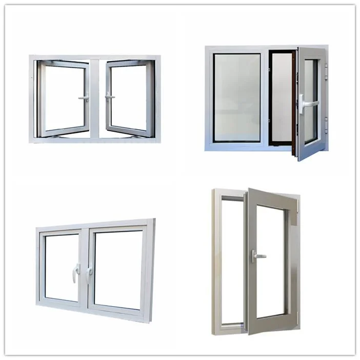 White Frame Hurricane Impact American Style Casement Window