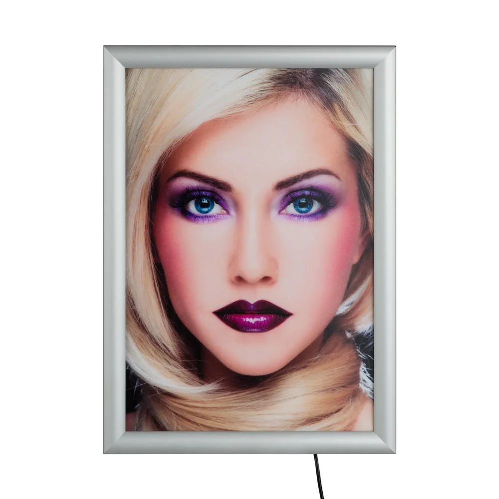 LED Light Frame &quot;Simple&quot;, Single-Sided, A4 Slim LED Poster Frame