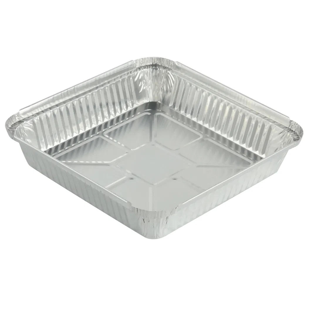 2023 Disposable Food Packaging Aluminum Foil Container Tray