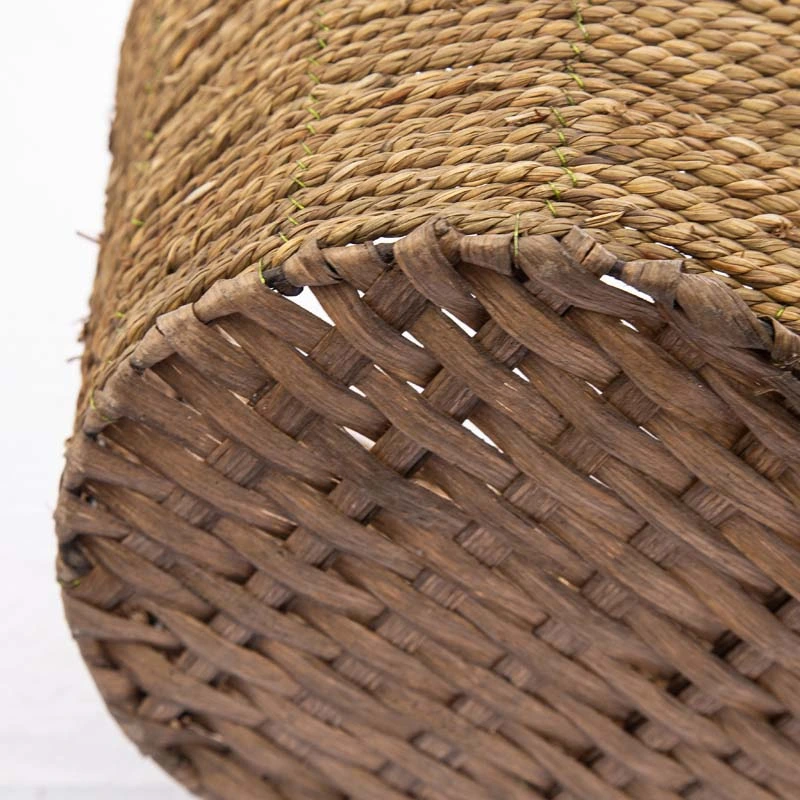 Set of 2 Wholesale Natural Large Seagrass Woven Storage Basket