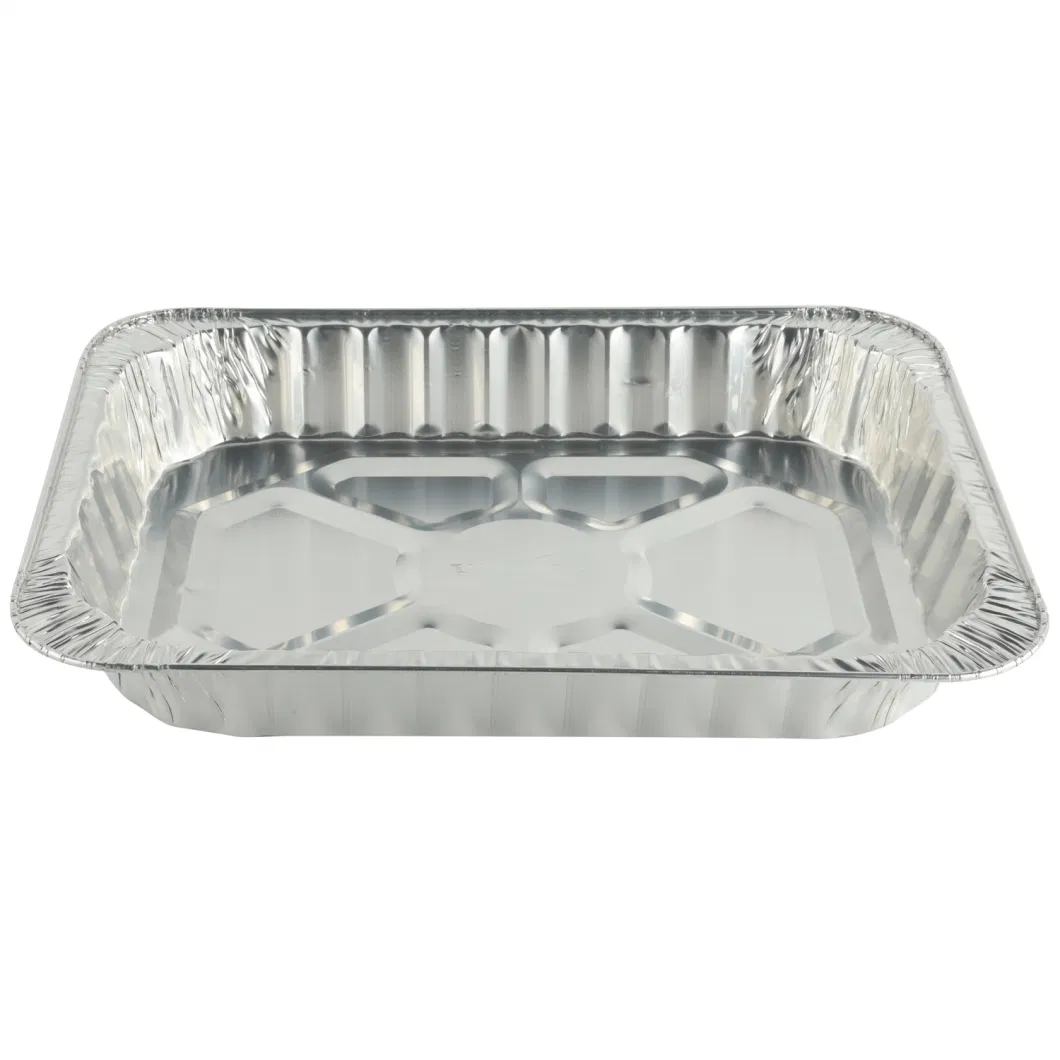 2023 Disposable Food Packaging Aluminum Foil Container Tray