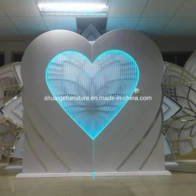 Butterfly Shaped Wedding Party Decoration Background Stand Wall