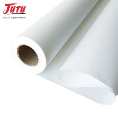  Jutu Glossy/Matte Eco-Solvent Waterproof Polyester Canvas Inkjet Painting Canvas