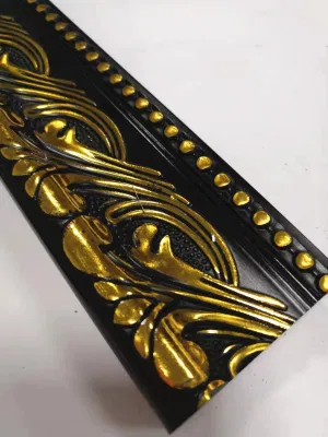 2020 PS Moulding Gold Wall Photo Frame, Wood-Like Photo Frame for Oil Paintings