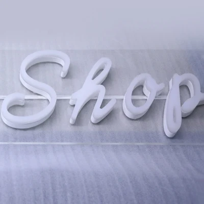  Yijiao Customized High Quality LED Acrylic Neon Letter Sign