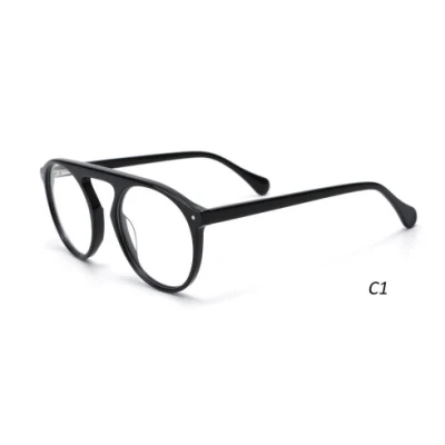  New Fashion Unique Man Acetate Optical Frames Hand Made Eyewear Eye Glasses Custom OEM Eyeglasses Frames