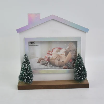  Fine Photo Gifts Christmas Tree Wood Laser Cut Stand Picture Frame